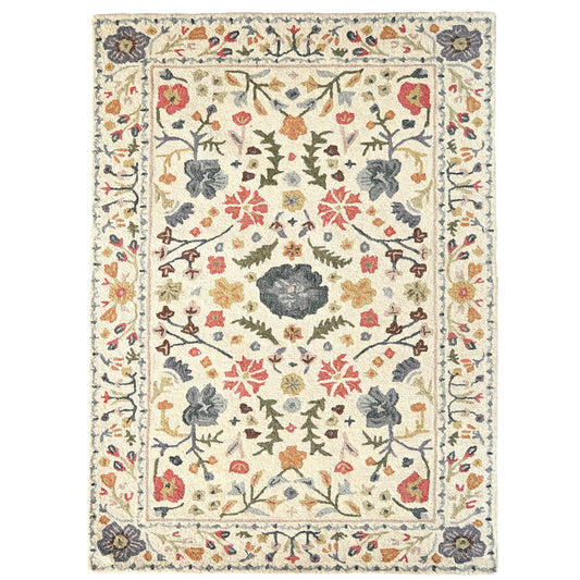 Avanti-Provencal Ivory Multi Hand Tufted Rug Rectangle image