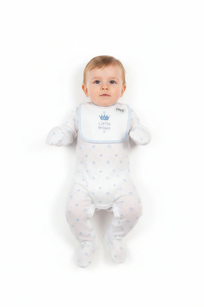 Baby 5 Pieces Gift Set with Paper Gift Bag - Hello Baby Gp-25-1349