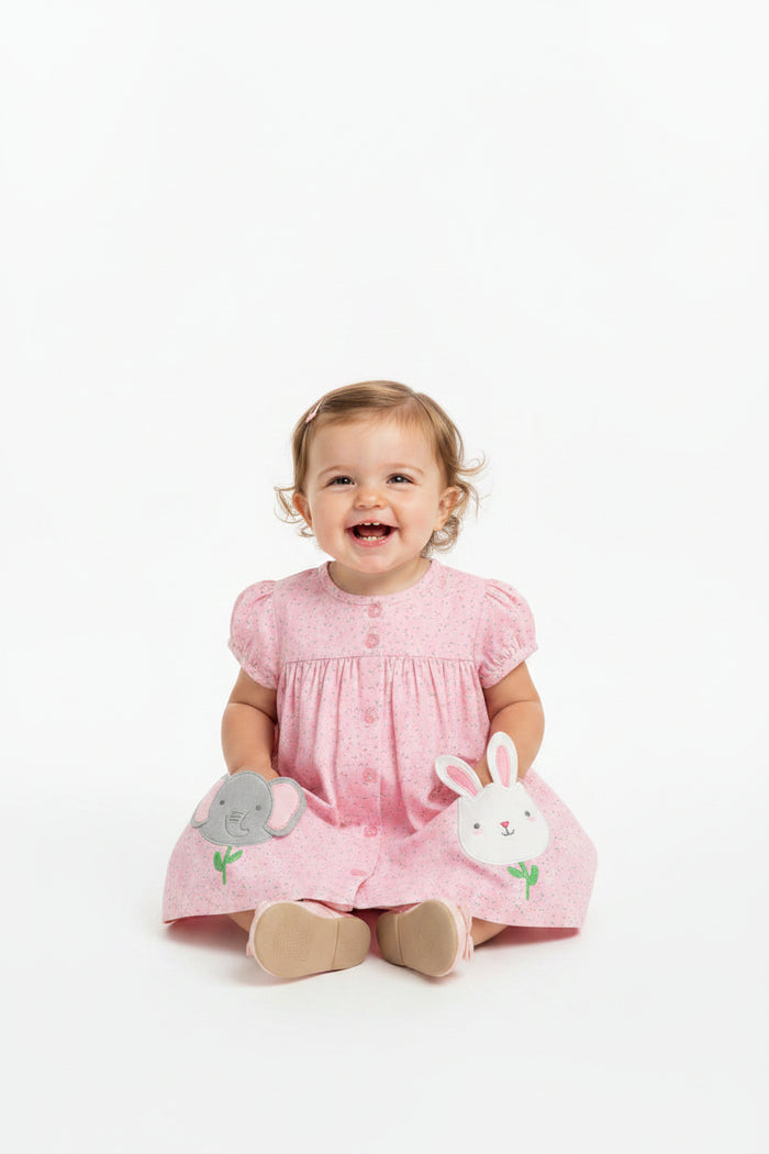 Baby Summer Dress - Tulips (1-2yrs) (PK6) - K34215