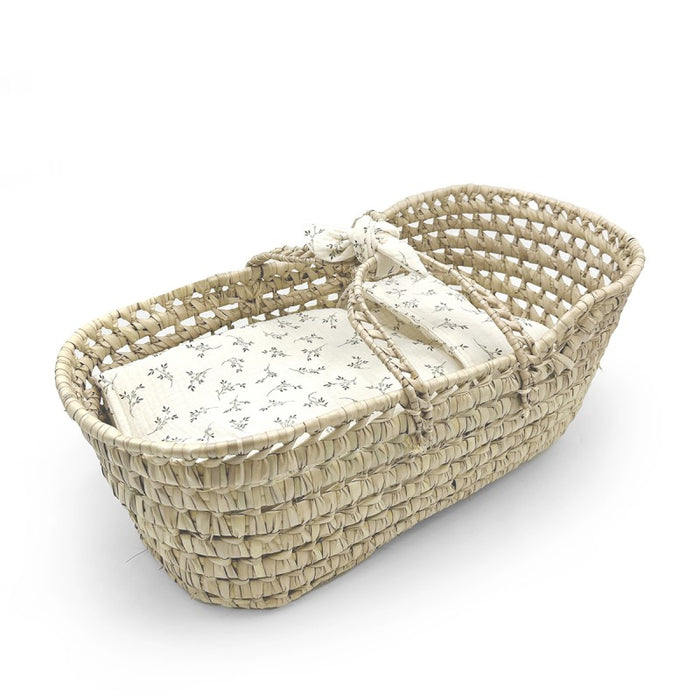 Babyshower – Dolly Basket Dress – Olive Bloom - Mabel & Fox