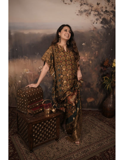 Banarasi Assi Long Kaftan