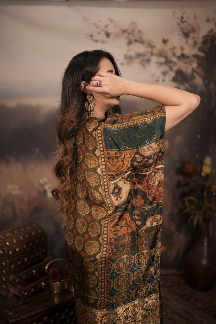 Banarasi Assi Long Kaftan