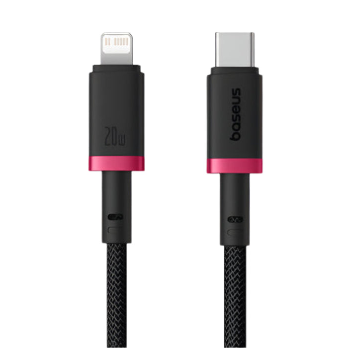 Baseus Dura Series USB-C to Lightning Fast Charging Cable, 20W, 1m, Black