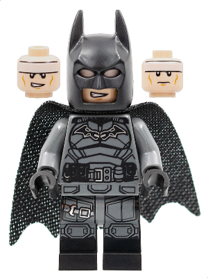 Batman - Dark Bluish Gray Suit, Black Belt, Black Hands