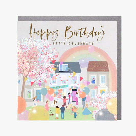 Belly Button Fun Times Birthday Greetings Card