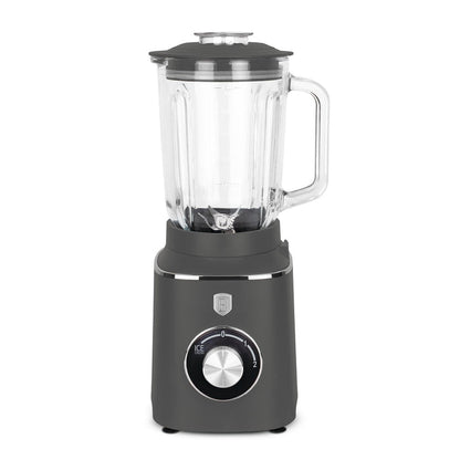 Berlinger Table Blender Glass Jar, 1.5Lit, 1000Watts, Antracit