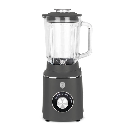 Berlinger Table Blender Glass Jar, 1.5Lit, 1000Watts, Antracit