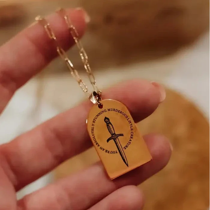 Blood and Ash Inspired: Stunning Murderous Creature Necklace
