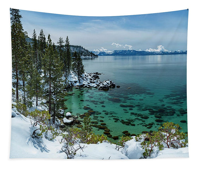 Blue Bird Secret Cove By Brad Scott - Tapestry
