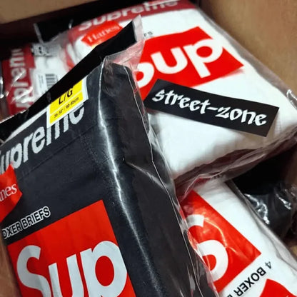 Bokserki Supreme Hanes White 1 szt SUPREME Bielizna