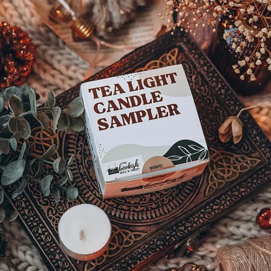 Bookish Favorites Tea Light Flight Favorites Flight Candles