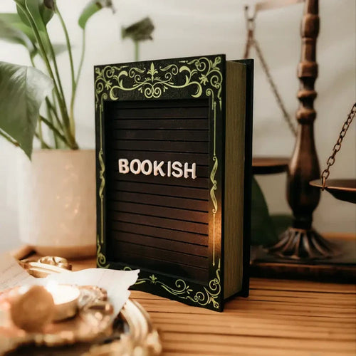 Bookish Letter Board Home