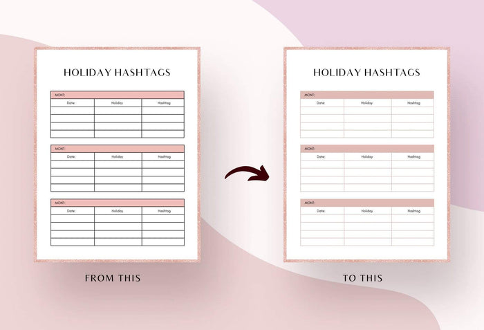 Ladystrategist 10 Page Brand and Social Media Plan Canva Template instagram canva templates social media templates etsy free canva templates