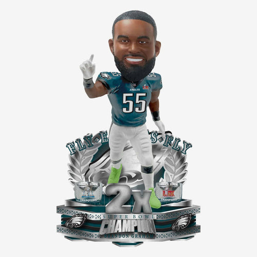 Brandon Graham Philadelphia Eagles 2X Super Bowl Champion Bobblehead NFL
