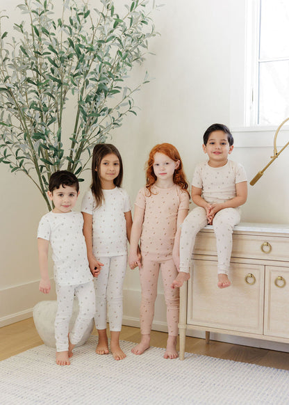 Kids floral print lounge set