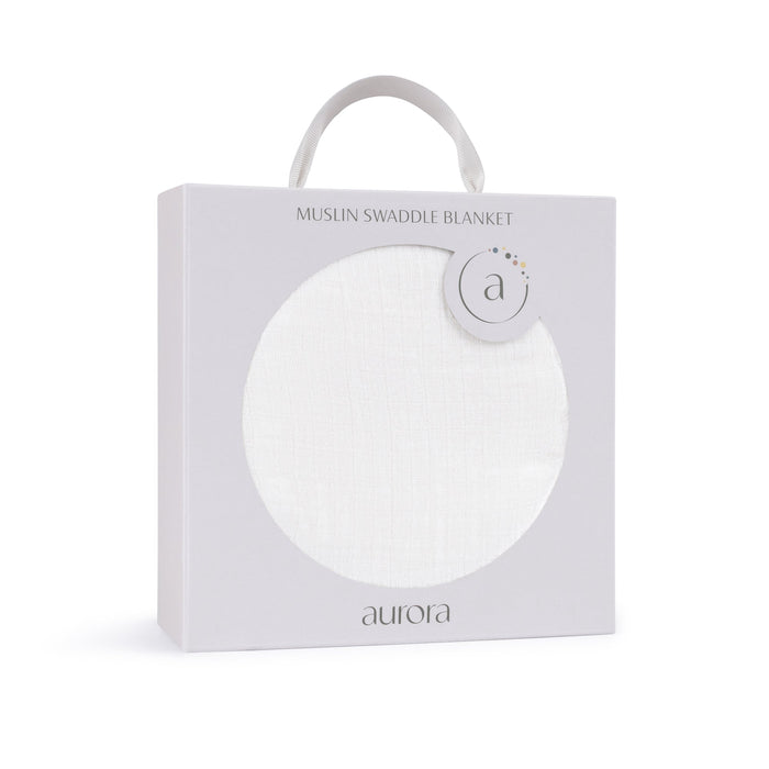 Breathable Muslin Swaddle with Scallop