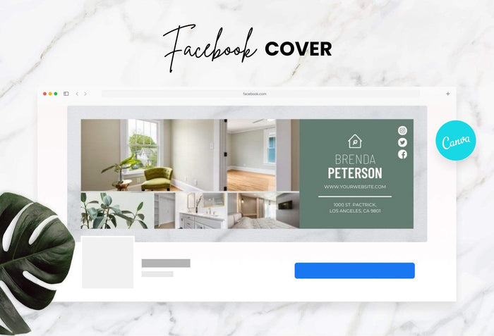 Ladystrategist Brenda Facebook Cover Canva Template instagram canva templates social media templates etsy free canva templates