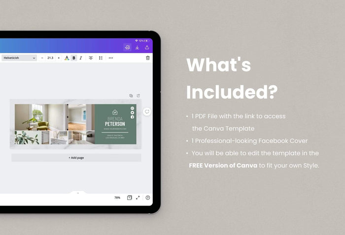 Ladystrategist Brenda Facebook Cover Canva Template instagram canva templates social media templates etsy free canva templates