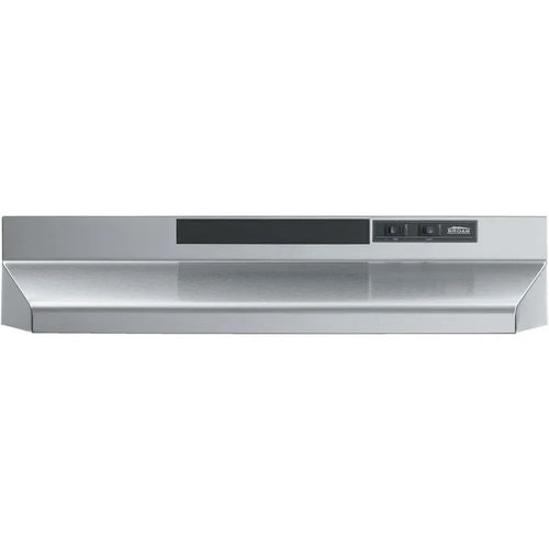 Broan F40000 Series 30 in. Ducted Under Cabinet Range Hood with 160 MAX Blower CFM in Stainless Steel (F403004) main image.