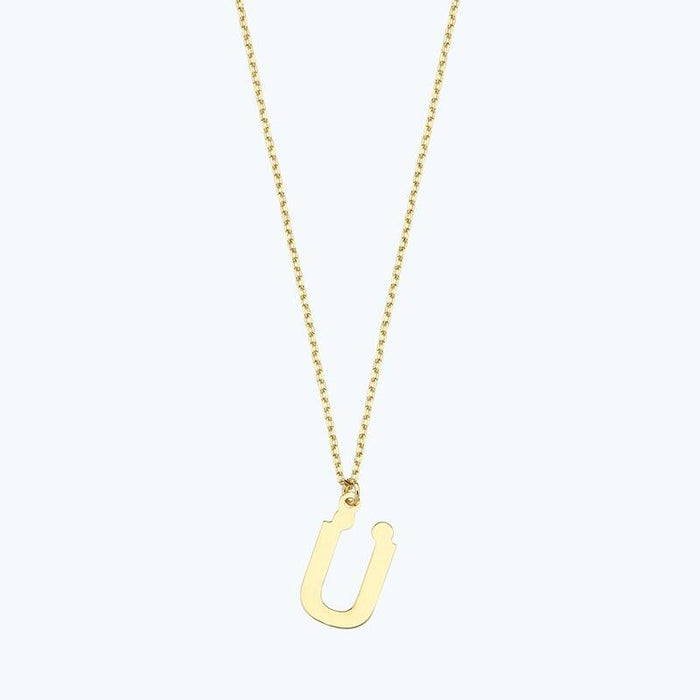 Buchstabe Ü Goldkette