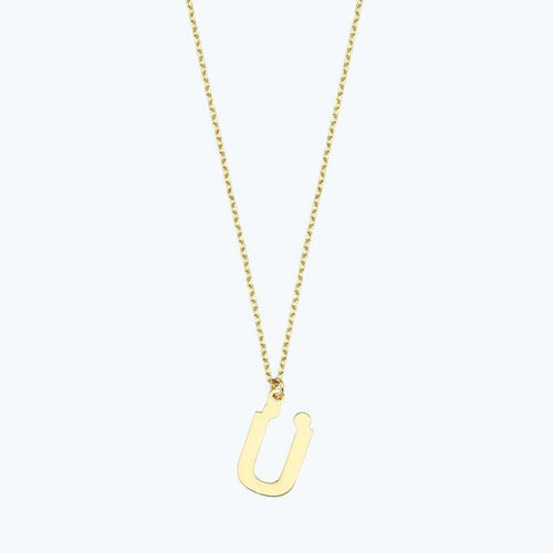 Buchstabe Ü Goldkette