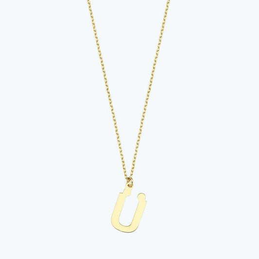 Buchstabe Ü Goldkette