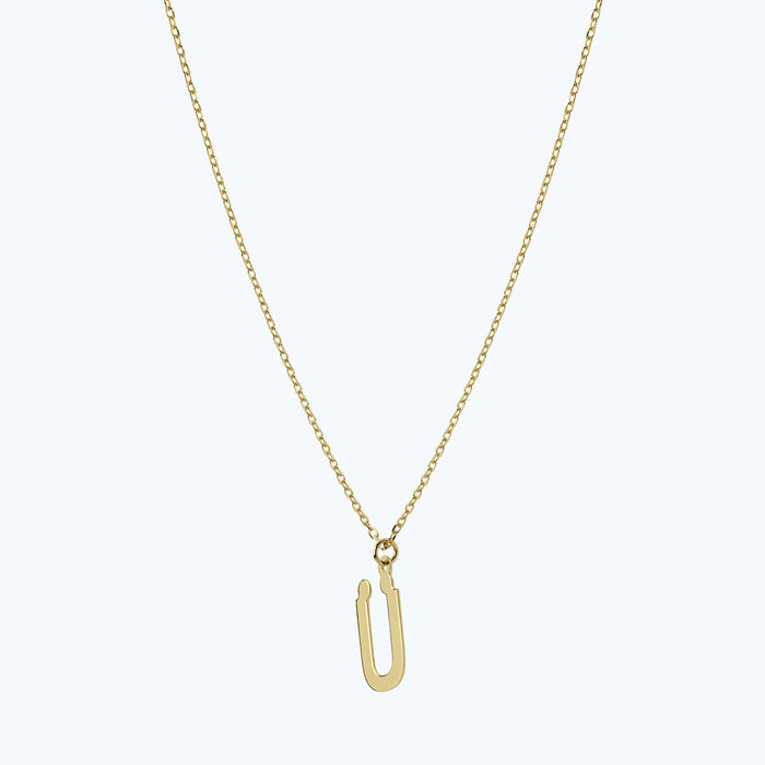 Buchstabe Ü Goldkette