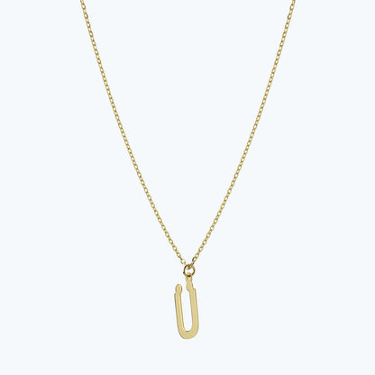 Buchstabe Ü Goldkette