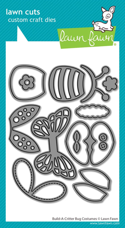 Build A Critter Bug Costume Die Set by Lawn Fawn