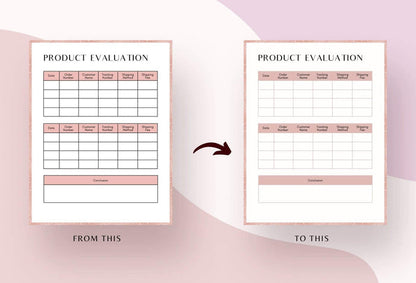 Ladystrategist 10 Page Business Operations Plan - Fully Editable Canva Template instagram canva templates social media templates etsy free canva templates