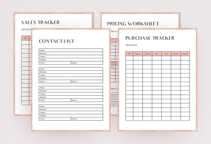 Ladystrategist 10 Page Business Operations Plan - Fully Editable Canva Template instagram canva templates social media templates etsy free canva templates