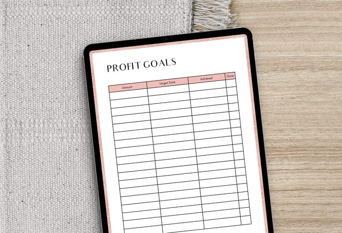 Ladystrategist 10 Page Business Operations Plan - Canva Template Rose Gold instagram canva templates social media templates etsy free canva templates