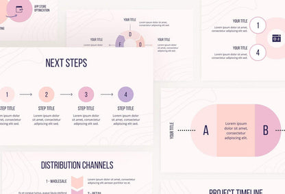 Ladystrategist Business Plan Presentation Sweet Collection Fully Editable Canva Template instagram canva templates social media templates etsy free canva templates
