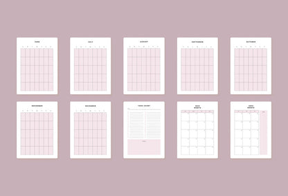 Ladystrategist Calendar Canva Planner Template instagram canva templates social media templates etsy free canva templates
