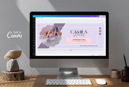 Ladystrategist Camila Facebook Cover Canva Template instagram canva templates social media templates etsy free canva templates