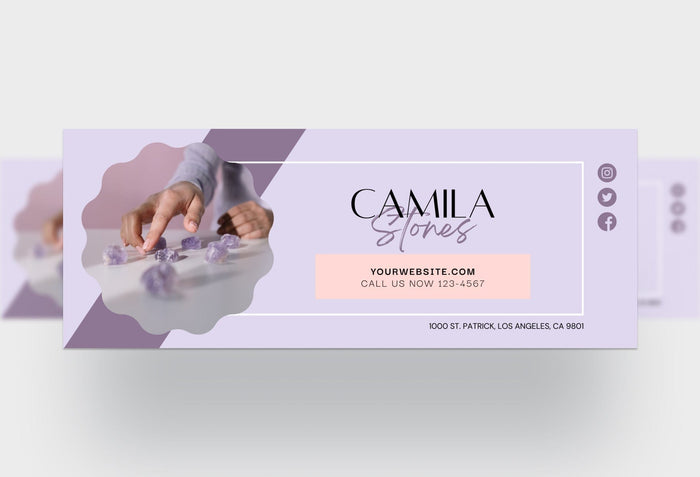 Ladystrategist Camila Facebook Cover Canva Template instagram canva templates social media templates etsy free canva templates