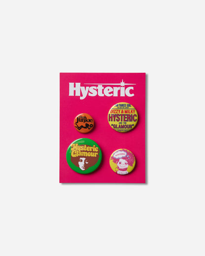 Hysteric Glamour Can Badge Set Multi Small Accessories Pins 01263QG14 18
