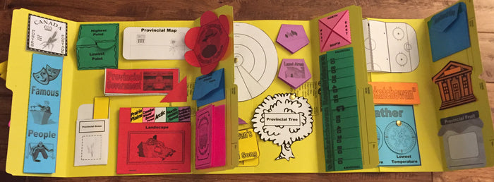 Canadian Provincial History: Saskatchewan Lapbook