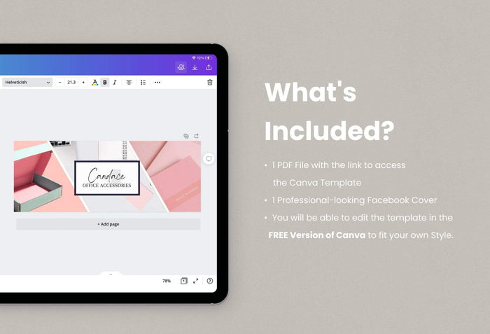 Ladystrategist Candace Facebook Cover Canva Template instagram canva templates social media templates etsy free canva templates