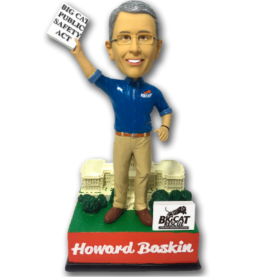 Carole Baskin Howard Baskin Talking Bobbleheads