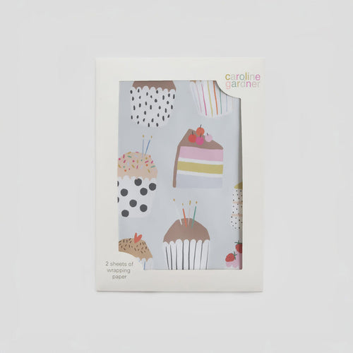 Caroline Gardner Cakes & Cupcakes Wrapping Paper