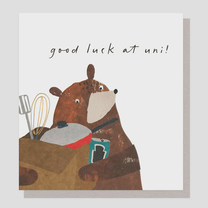 Caroline Gardner Good Luck At Uni! Greetings Card