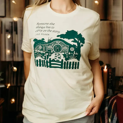 Lord of the Rings Inspired: Carry the Story Tee Shirt