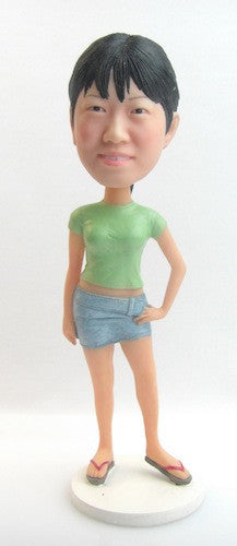 Casual Female Bobblehead #17 - National Bobblehead HOF Store