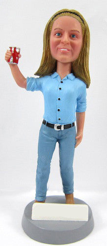 Casual Female Bobblehead #21 - National Bobblehead HOF Store