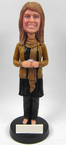Casual Female Bobblehead #26 - National Bobblehead HOF Store