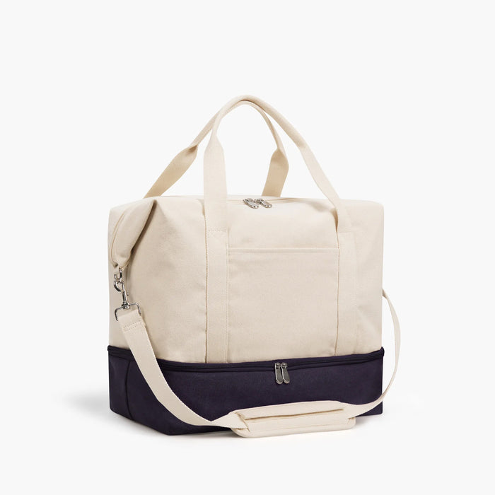 Lo & Sons Catalina Deluxe Small in deep navy colorblock