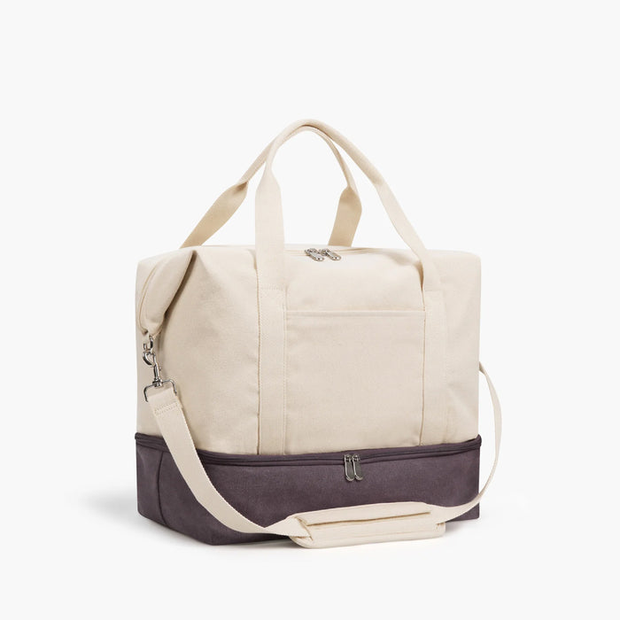 Lo & Sons Catalina Deluxe Small in colorblock thistle