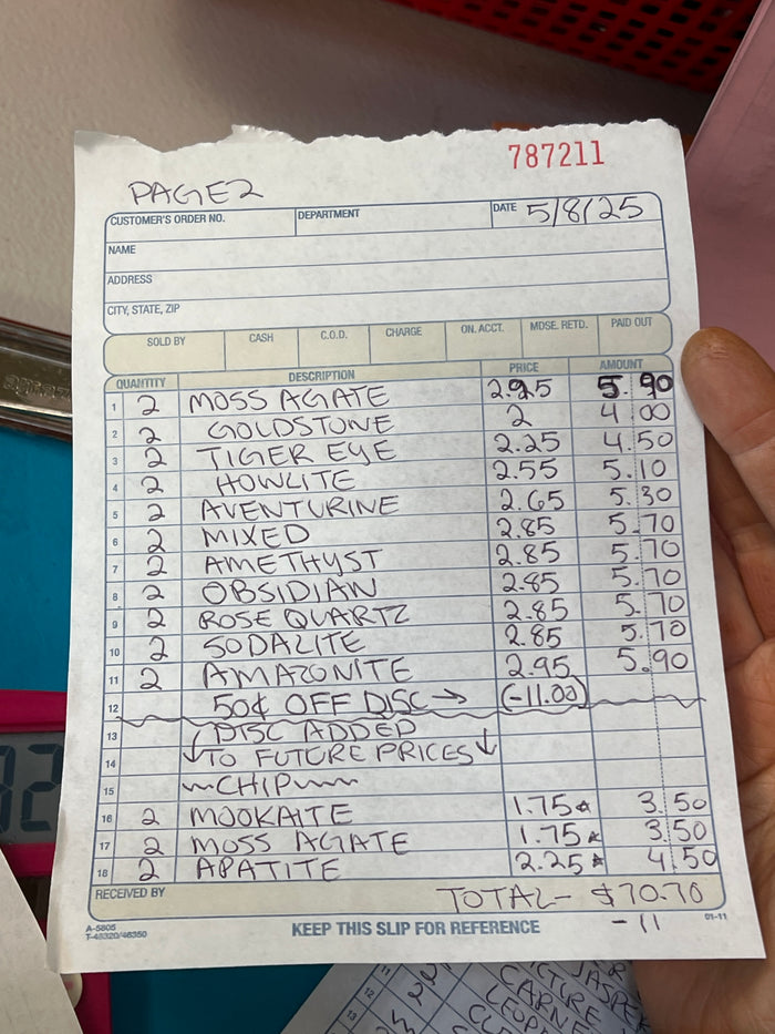 @causticwanderer Wholesale Live Sale Invoice *UPDATED*