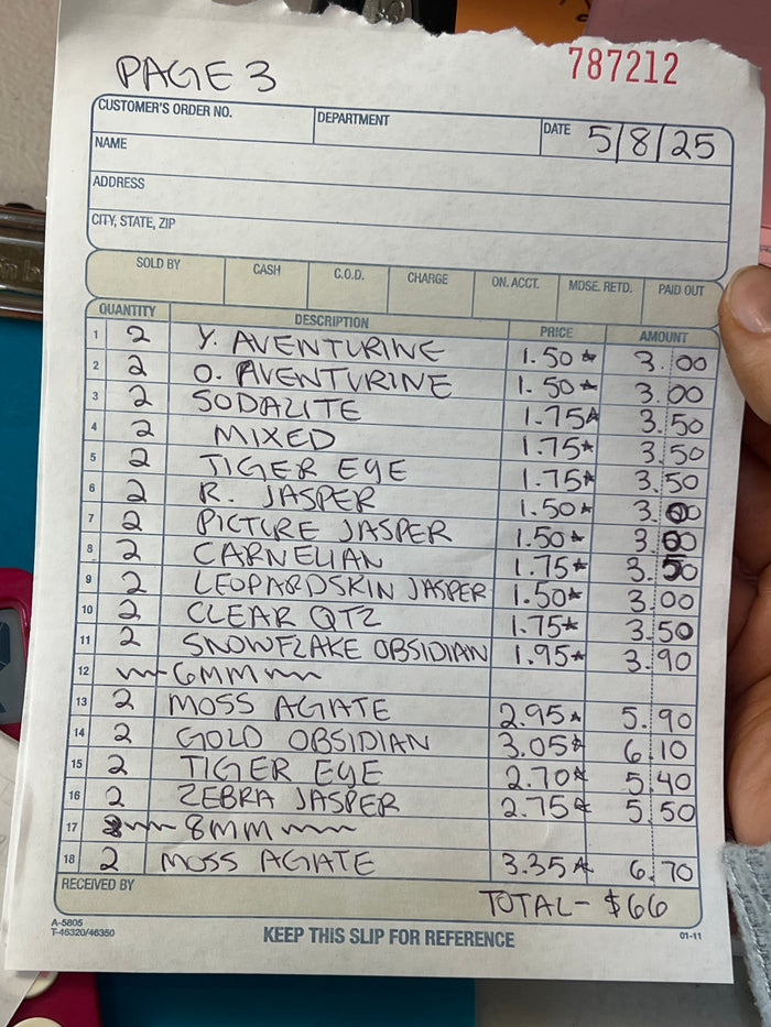 @causticwanderer Wholesale Live Sale Invoice *UPDATED*